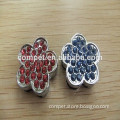 18 mm DIY stone slide charms flower shape stone changeable .
